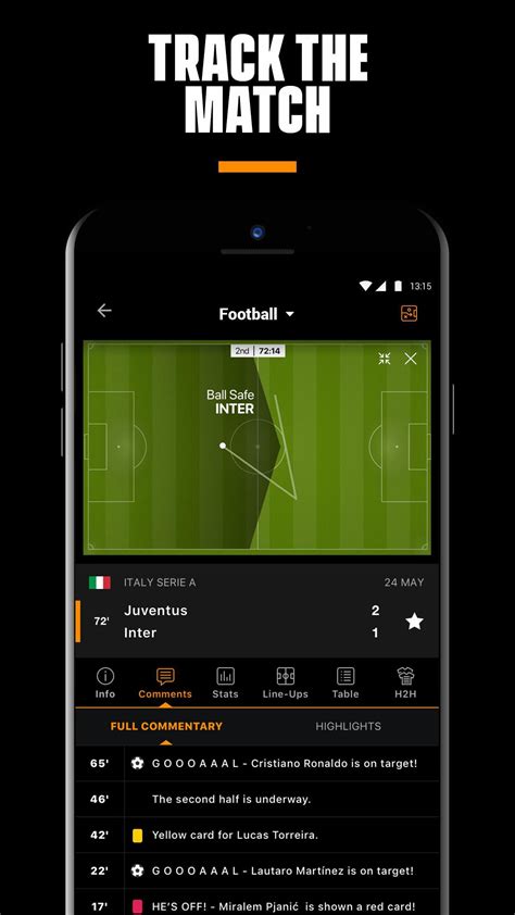 Πηγές Livescore .